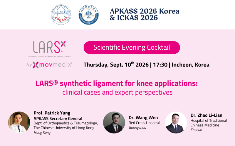 Movmedix APKASS Scientific evening cocktail banner